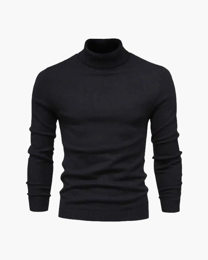 Gola Alta Gstaad de Lã Merino