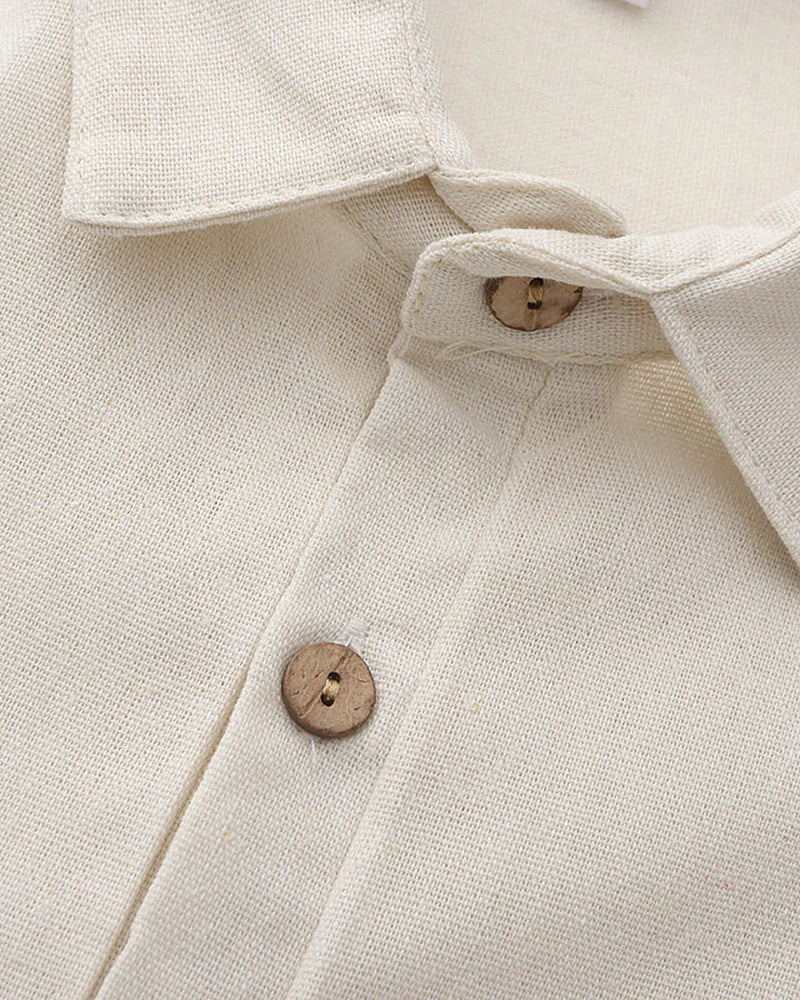 Polo de Linho Casablanca