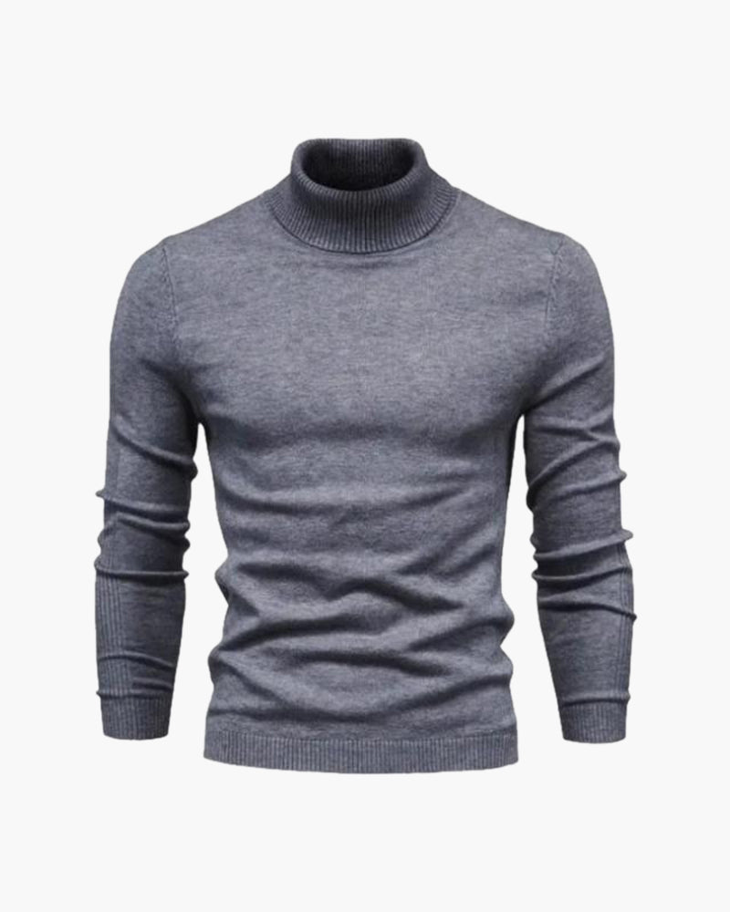 Gola Alta Gstaad de Lã Merino