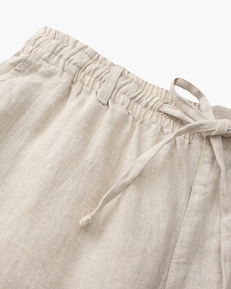 Shorts de Linho Premium Casablanca