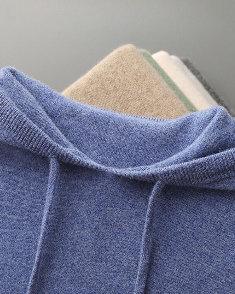 Moletom com Capuz 100% Cashmere