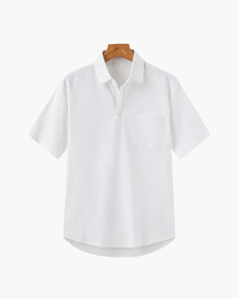 Polo de Linho Casablanca