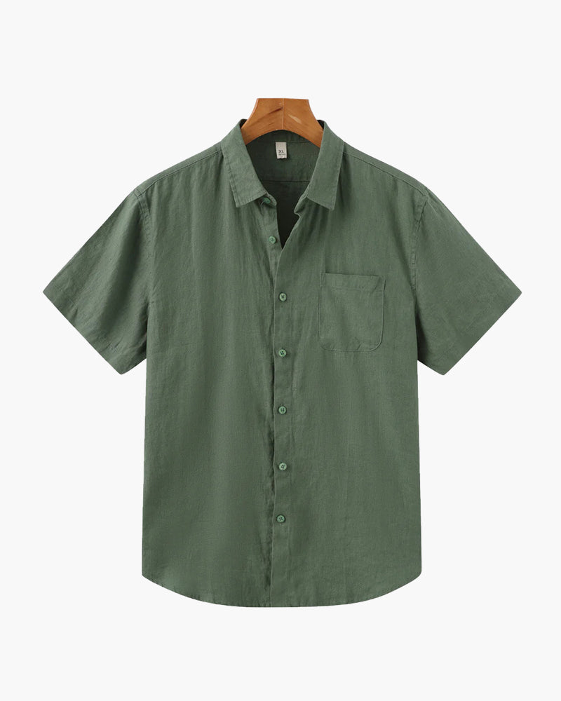 Camisa de Linho Cape Town (Manga Curta)