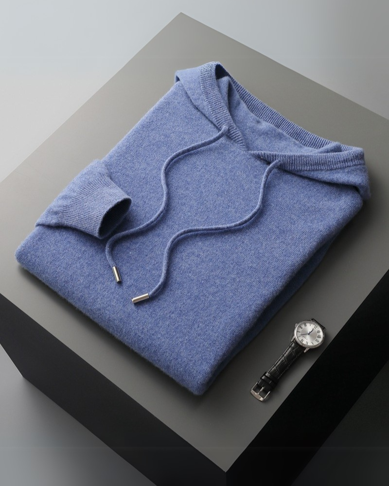 Moletom com Capuz 100% Cashmere