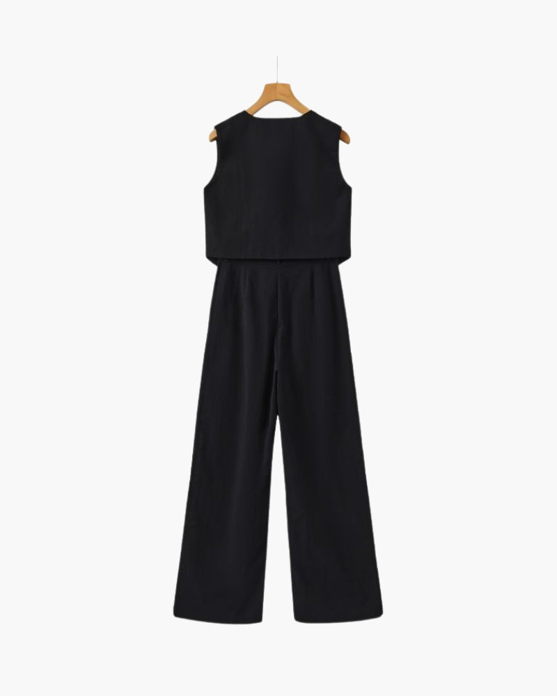 Conjunto de Linho Classy Lady – Duas Peças