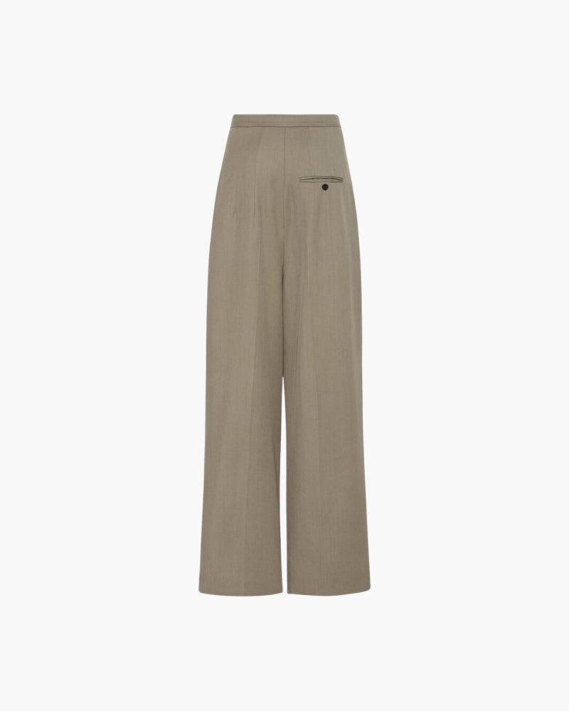 Calça de Lã Oversized
