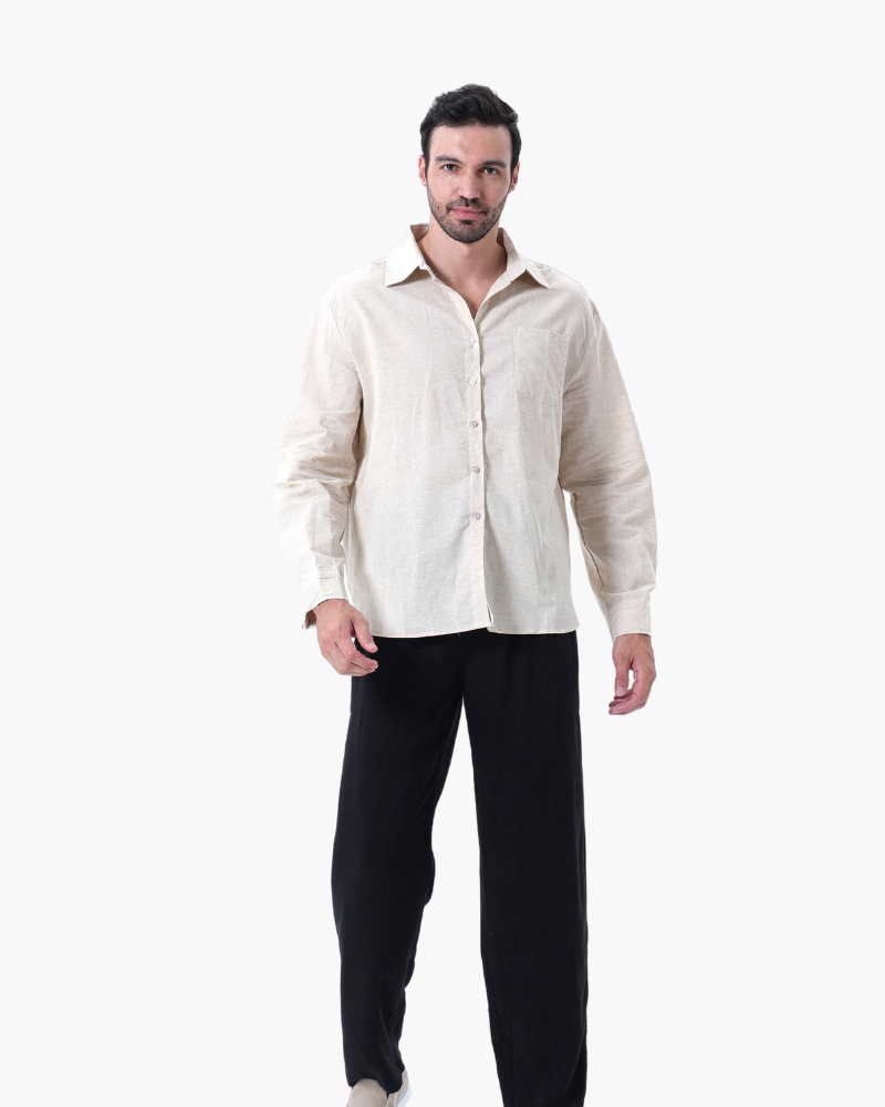 Conjunto de Linho Old Money (Manga Longa)