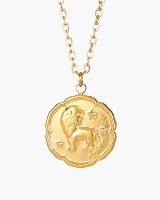 Colar de Signo do Zodíaco - Dourado