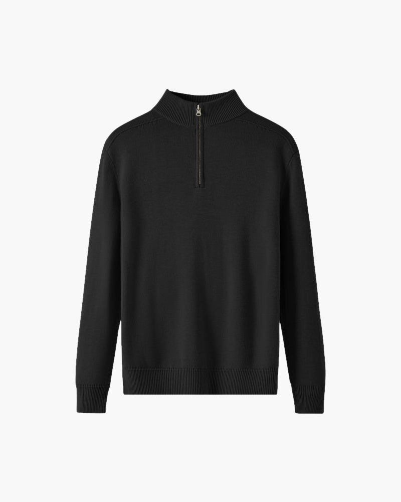 Jaqueta com Zíper 100% Lã Merino