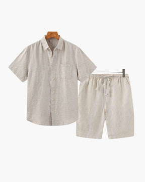 Conjunto de Linho Old Money (Shorts)