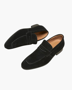 Mocassim Penny de Camurça Old Money