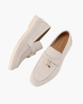 Mocassim Feminino de Camurça Old Money