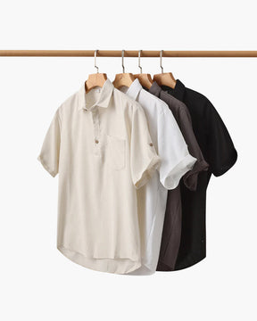 Polo de Linho Casablanca