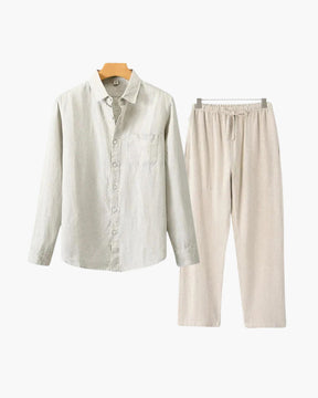 Conjunto de Linho Old Money (Manga Longa)