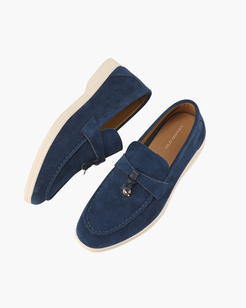 Mocassim Feminino de Camurça Old Money