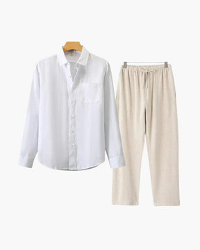 Conjunto de Linho Old Money (Manga Longa)