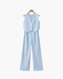 Conjunto de Linho Classy Lady – Duas Peças