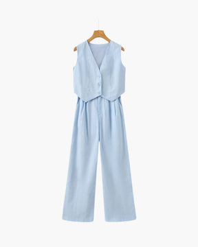Conjunto de Linho Classy Lady – Duas Peças