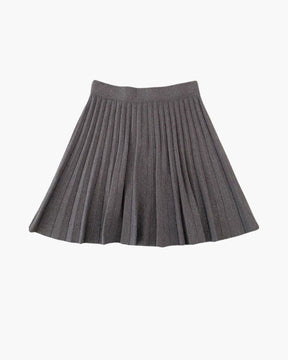 Mini Saia Oxford de Lã Plissada