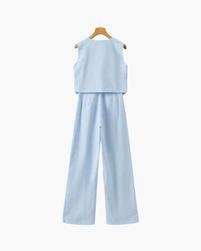 Conjunto de Linho Classy Lady – Duas Peças