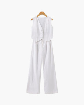 Conjunto de Linho Classy Lady – Duas Peças