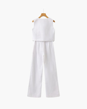 Conjunto de Linho Classy Lady – Duas Peças