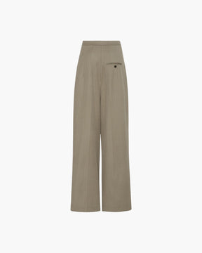 Calça de Lã Oversized