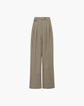 Calça de Lã Oversized