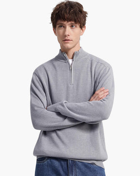 Jaqueta com Zíper 100% Lã Merino
