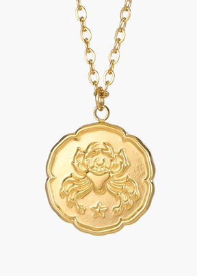 Colar de Signo do Zodíaco - Dourado