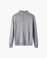 Jaqueta com Zíper 100% Lã Merino