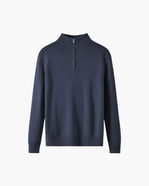 Jaqueta com Zíper 100% Lã Merino
